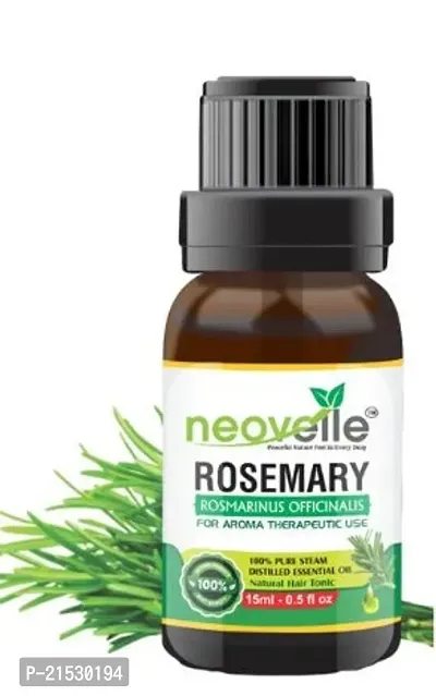 Natural Lemon Essential Oil -15Ml, Rosemary Essential Oil -15Ml With Lavender Essential Oil -15Ml (45Ml-Pack Of 3)-thumb3