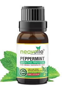 Natural Lemon Essential Oil -15Ml, Peppermint Essential Oil -15Ml With Eucalyptus Essential Oil -15Ml (45Ml-Pack Of 3)-thumb2