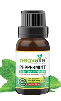 Natural Lemon Essential Oil -15Ml, Peppermint Essential Oil -15Ml With Lavender Essential Oil -15Ml (45Ml-Pack Of 3)-thumb2