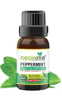 Natural Lemon Essential Oil -15Ml, Peppermint Essential Oil -15Ml With Rosemary Essential Oil -15Ml (45Ml-Pack Of 3)-thumb2