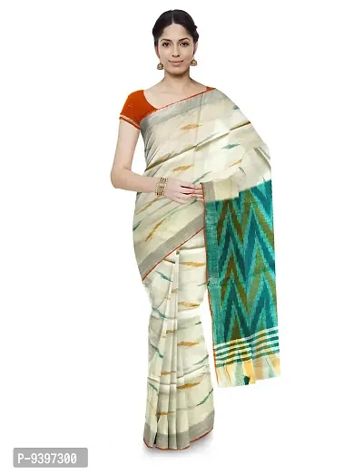 Subodh Handloom Bhagalpuri Certified Handloom Women's Cotton Saree (Subodh Handloom_109, Multi-Coloured)-thumb0