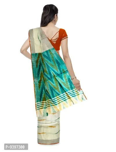 Subodh Handloom Bhagalpuri Certified Handloom Women's Cotton Saree (Subodh Handloom_109, Multi-Coloured)-thumb2