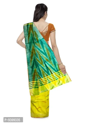 Subodh Handloom Bhagalpuri Certified Handloom Women's Cotton Saree (Subodh Handloom_119, Multi-Coloured)-thumb2