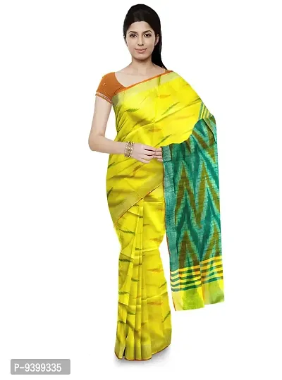 Subodh Handloom Bhagalpuri Certified Handloom Women's Cotton Saree (Subodh Handloom_119, Multi-Coloured)-thumb0