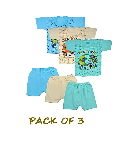 Fashionable T-Shirts with Shorts set for boys