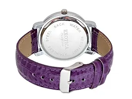 Exotica Fashions Analogue Purple Dial Women's Watch -New-EFL-70-H-Purple-thumb1