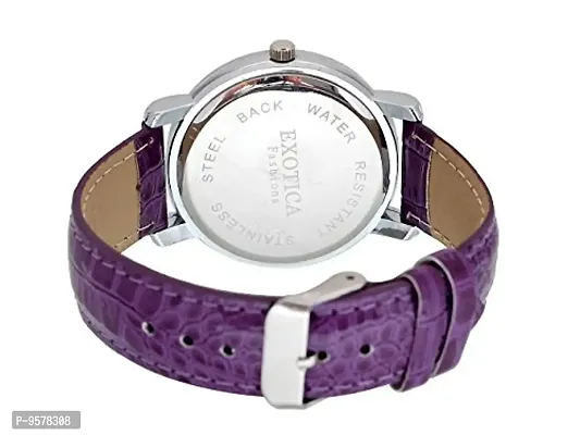 Exotica Fashions Analogue Purple Dial Women's Watch -New-EFL-70-H-Purple-thumb2