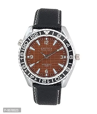 Exotica Analog Brown Dial Men's Watch