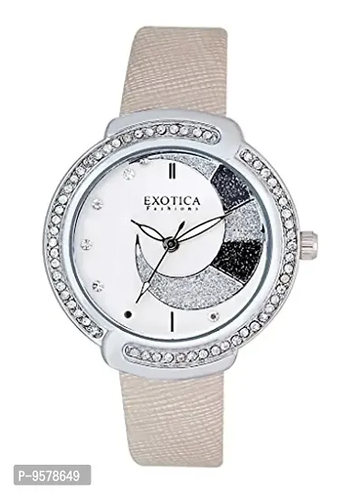 Exotica Analog White Dial Women's Watch