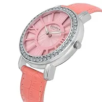 Exotica Fashions Quartz Analogue Pink Dial Men's Watch-thumb1