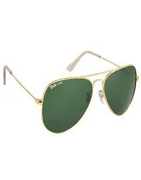 Park Line Polarized Goggle Men's Sunglasses - (SGPL-3026|58| Gold Color)-thumb1