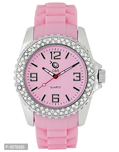 Chappin & Nellson Analog Pink Dial Women's Watch