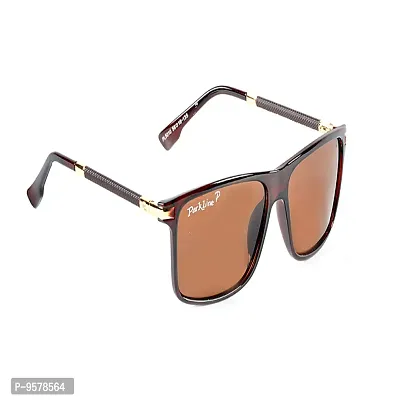 Park Line Polarized Goggle Men's Sunglasses - (PL-5010|58| Brown Color)-thumb3