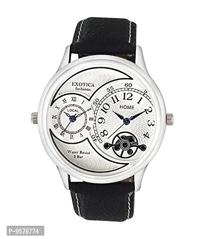 Exotica Analog White Dial Men's Watch