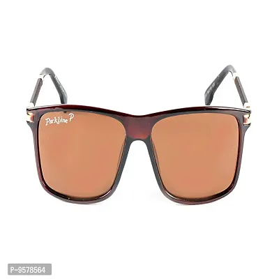 Park Line Polarized Goggle Men's Sunglasses - (PL-5010|58| Brown Color)