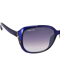 Park LineUV Protected Round Women's Sunglasses - (SGPL-2208-Blue|57|Gradient Blue Color)-thumb1