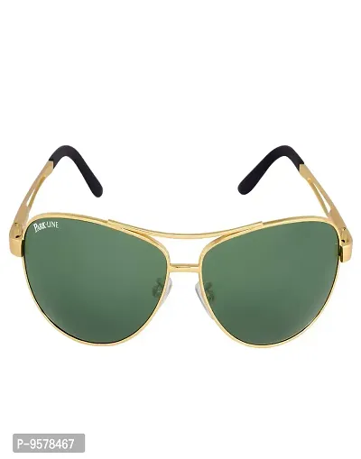 Park Line Polarized Goggle Men's Sunglasses - (SGPL-3521|58| Gold Color)