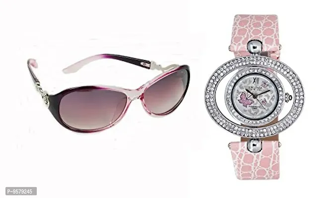 Exotica Fashion Pink Analog Dial Women's Watch Super Combo