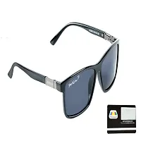 Park Line Polarized Goggle Men's Sunglasses - (PL-5001|58| Dull BlackColor)-thumb1