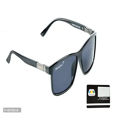 Park Line Polarized Goggle Men's Sunglasses - (PL-5001|58| Dull BlackColor)-thumb2