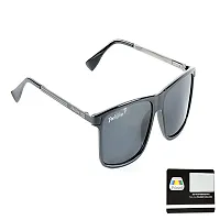 Park Line UV Protected Sport Men's Sunglasses-Grey-Polarized -PL-5003-thumb1