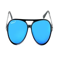 Park Line UV Protected Sport Men's Sunglasses-Blue Polarized -PL-5007-thumb1