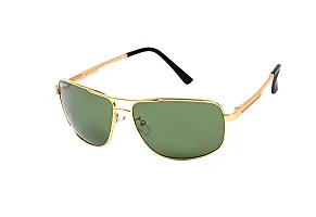 Park Line UV Protected Sport Men's Sunglasses-SGPL-3542-Gold-thumb1