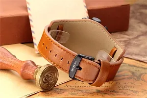 CURREN 8225 (All Brown) Original Men's Sports Waterproof Leather Strap Date Good Quality Wrist Watch-thumb4