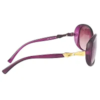 Park Line Polarised sunglass for Girls in Purple Glass and Purple Frame-thumb2