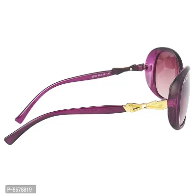 Park Line Polarised sunglass for Girls in Purple Glass and Purple Frame-thumb3