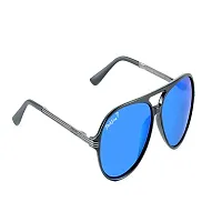 Park Line UV Protected Sport Men's Sunglasses-Blue Polarized -PL-5007-thumb2