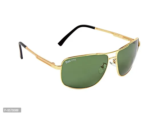 Park Line UV Protected Sport Men's Sunglasses-SGPL-3542-Gold-thumb0