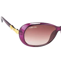 Park Line Polarised sunglass for Girls in Purple Glass and Purple Frame-thumb1