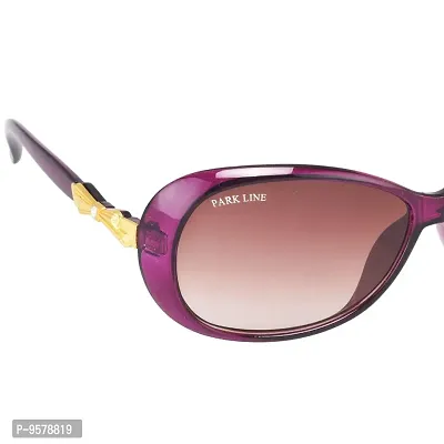 Park Line Polarised sunglass for Girls in Purple Glass and Purple Frame-thumb2