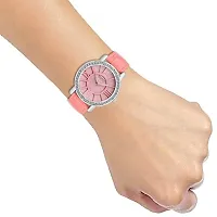 Exotica Fashions Quartz Analogue Pink Dial Men's Watch-thumb3