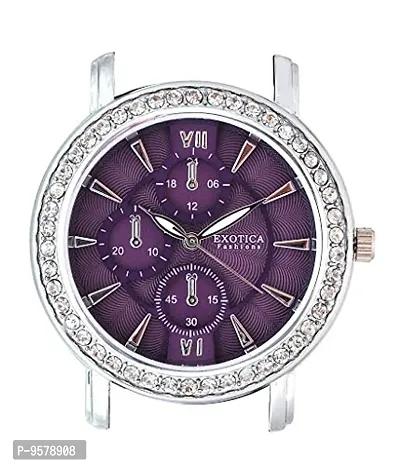 Exotica Fashions Analogue Purple Dial Women's Watch -New -EF-70-Crono-2-Purple-thumb3