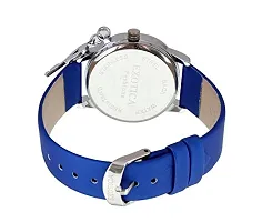 Exotica Fashions Analogue Women's Watch (Multicolour Dial Blue Colored Strap)-thumb1