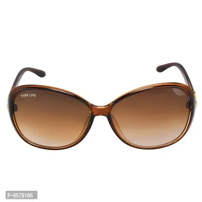 Park Line Polarised sunglass for Girls in Brown Glass and Brown Frame-thumb0