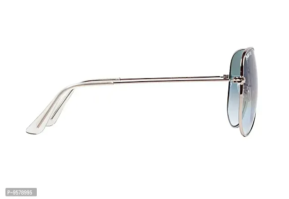 Park Line UV Protected Sport Men's Sunglasses-SGPL-3026-DC-Silver-Light Blue-thumb4