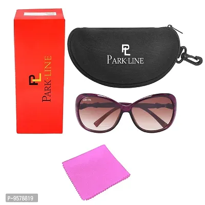 Park Line Polarised sunglass for Girls in Purple Glass and Purple Frame-thumb4