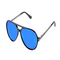 Park Line UV Protected Sport Men's Sunglasses-Blue Polarized -PL-5007-thumb3