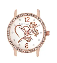 Exotica Fashions Analogue White Dial Women's Watch -EFL-701-White-thumb2