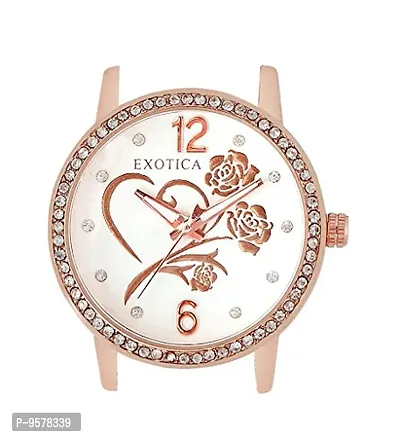 Exotica Fashions Analogue White Dial Women's Watch -EFL-701-White-thumb3