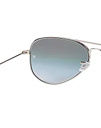 Park Line UV Protected Sport Men's Sunglasses-SGPL-3026-DC-Silver-Light Blue-thumb4