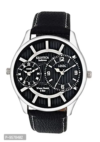 Exotica Analog Black Dial Men's Watch