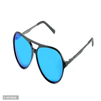 Park Line UV Protected Sport Men's Sunglasses-Blue Polarized -PL-5005-thumb4