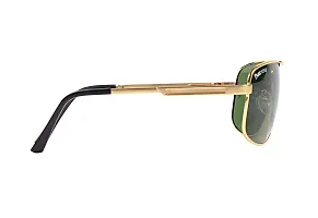 Park Line UV Protected Sport Men's Sunglasses-SGPL-3542-Gold-thumb3