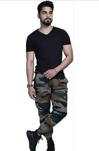 Star4well Cargo Joggers for Men Cotton Blend Regular Fit-thumb2