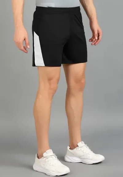 Classic Blend Solid Shorts For Men