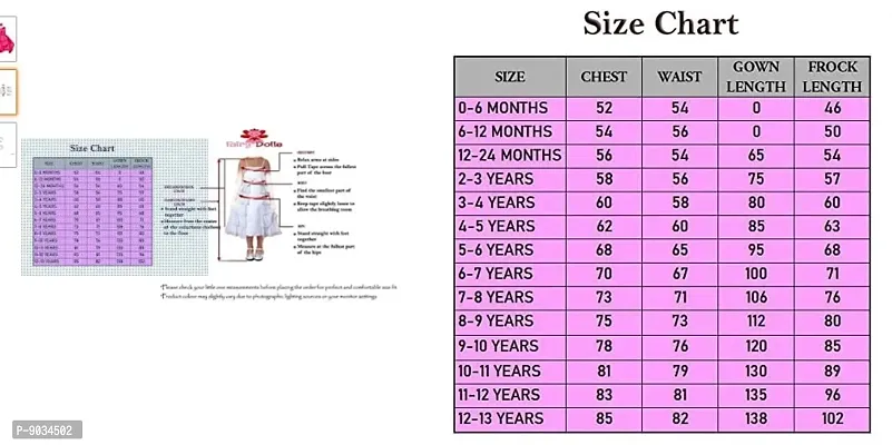 SARAHA Designer Pink Butterfly Frock Baby Girl?s Tutu Style Keen Length Dress/Frock for Kids Girls (4-5 Years)-thumb3